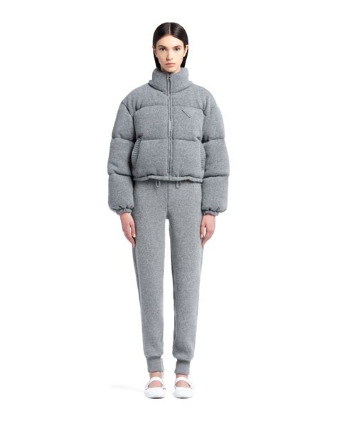 cashmere prada puffer|prada puffer jackets.